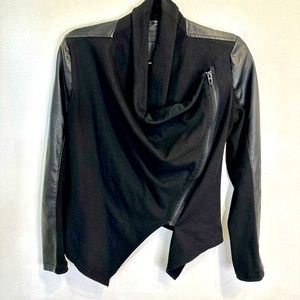 Blank NYC Unique, beautiful Blazers/ jackets .Lightweight Vegan leather & cotton